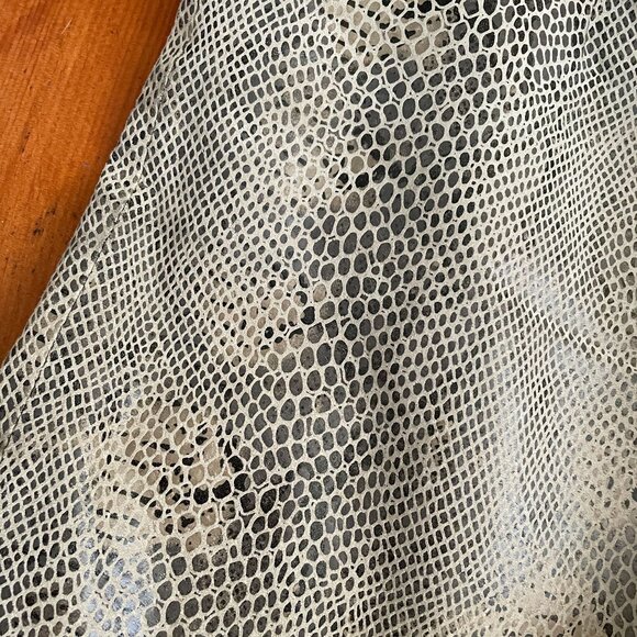 Lucid Leather Snake Print Pants Size 7 - Picture 3 of 9